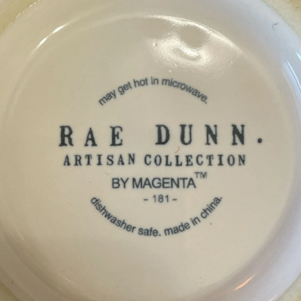 NEW Rae Dunn JELLY BEANS Pedestal Bowl